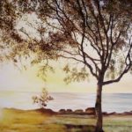 Jo Morris Paintings Amitty Point Tree