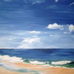 Jo Morris Paintings Beach Day