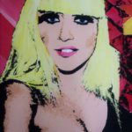 Jo Morris Paintings Pop Art Lady Gaga
